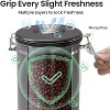Coffee Canister 39OZ Large, Airtight Stainless Steel - 4 of 4