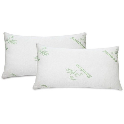 Bamboozzz Bed Pillow - Soft Adjustable Cross Cut Shredded Memory