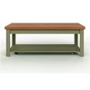 NicBex Retro Style 48"Rectangle Coffee Table with Storage Shelf,Simple Tea Table,Center Table for Living Room - 2 of 4