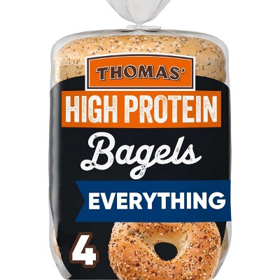 Thomas High Protein Everything Bagels - 15.5oz/4ct