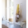 Yamazaki Home - Leaning Storage Ladder - Two Styles - Steel - Ladder - Black - 3 of 4