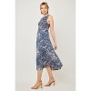 WEST K Women's Elowen Smocked Bodice Knit Midi Dress - 2 of 4