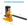 Toe Jack 30 Ton,Hydraulic Jack with Manual Hand Pump for Lifting Farm Vehicles, Heavy-Duty Machinery, Industrial Equipment - 2 of 4