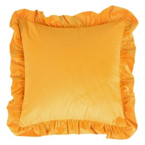 REGALWOVEN Scalloped Trim Outdoor Throw Pillow Covers for Sofa Living Room Home Decor 1 Pc - 1 of 4