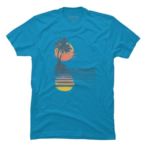 Men's Design By Humans wish you were here By campkatie T-Shirt - 1 of 3