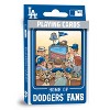 MasterPieces Officially Licensed MLB Los Angeles Dodgers Fan Deck Playing Cards - 54 Card Deck - 2 of 4