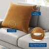 Modway Enhance 24 Performance Velvet Throw Pillow - 4 of 4