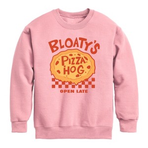 Boys' - Invader Zim - Bloatys Pizza Hog Graphic Long Sleeve Fleece Sweatshirt - 1 of 3