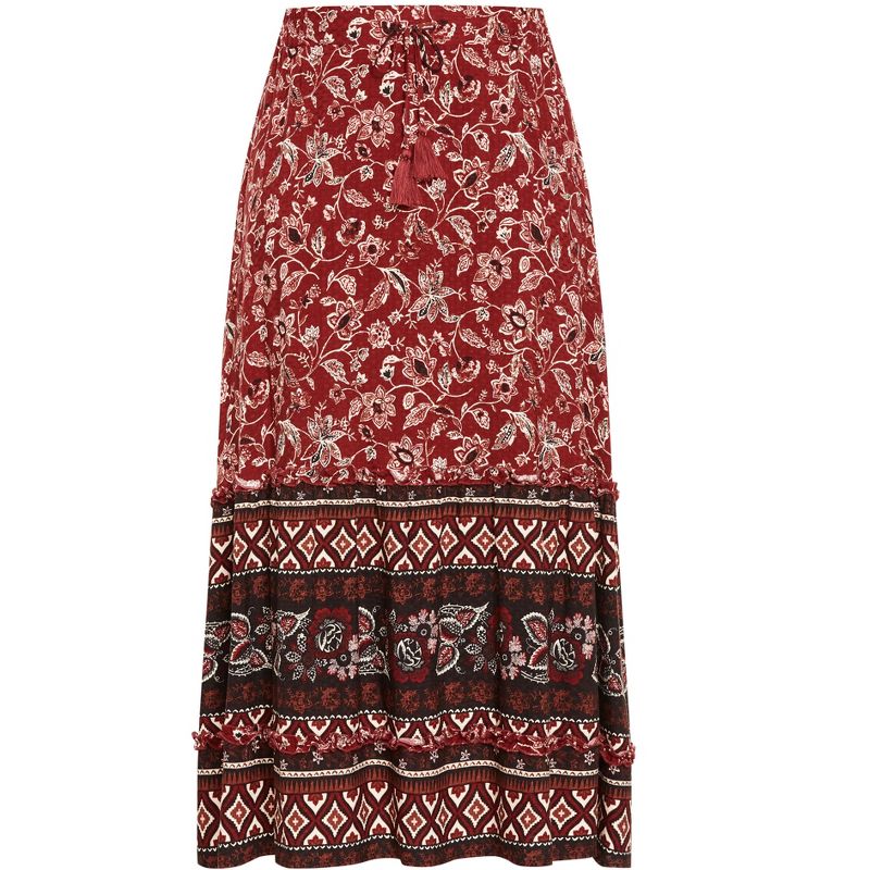 Women's Plus Size Eternal Maxi Skirt - eternal | AVEOLOGY, 4 of 7