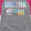 Girls' - Mattel - Holographic Colors Shirt Tail Raglan Graphic T-shirt - 2 of 4