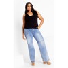 Women's Plus Size Sammie Top - black | CITY CHIC - 2 of 4