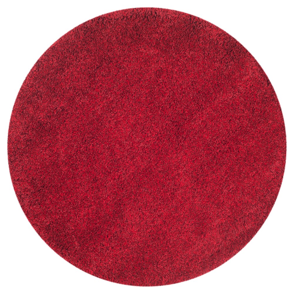 Quincy Rug - Red (4' Round) - Safavieh
