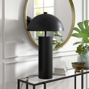 Hudson and Canal 27" Tall Table Lamp with Metal Shade - 1 of 4