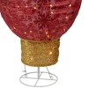 Northlight 32" Red LED Lighted Retro Light Bulb Outdoor Christmas Decoration - image 3 of 3