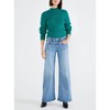 Women's Romi Mid Rise Wide Leg Jeans - ETICA - 2 of 4