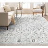 Well Woven Elle Basics Silk Non-Slip Rubber Backed Washable Modern Vintage Area Rug -  for Living Room, Bedroom, Hallways, and Kitchen - 2 of 4