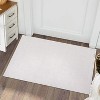 Washable Area Rugs, Modern Woven Office Floor Carpet Contemporary Rug, Living Room Rug, Soft Surface, Durable Edge, Non-Slip Backing - 2 of 4