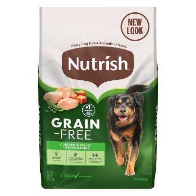Nutrish Zero Grain Chicken & Sweet Potato Dry Dog Food