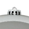 Northlight 6" Shatterproof Shiny Christmas Ball Ornament - Silver - 2 of 2