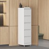 NicBex Locking File Cabinet with Drawers, Metal Space Saving Vertical Cabinet for Home & Office, Fits Letter/A4/Legal Files, Assembly Required, Black - 4 of 4
