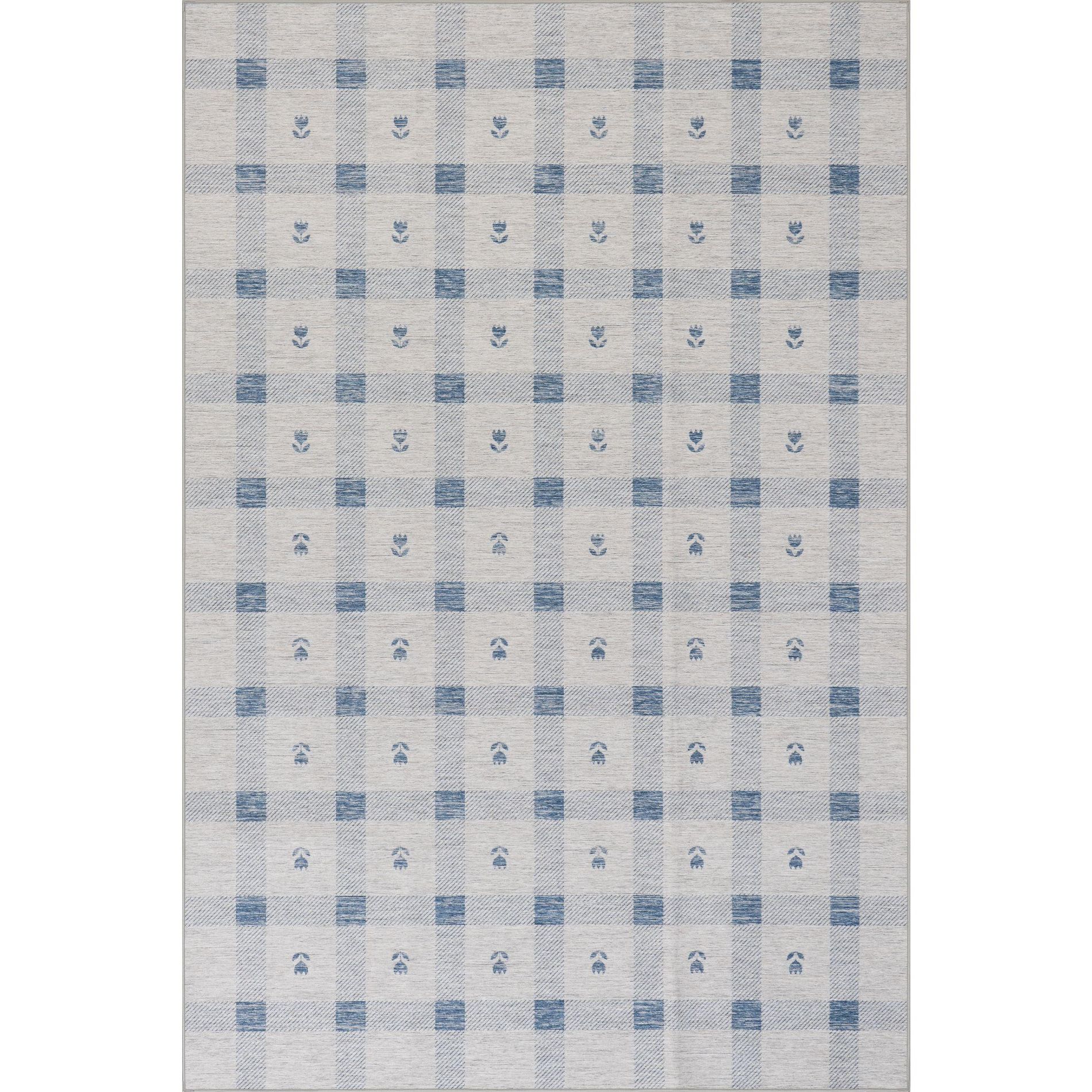 Annie Selke Valen Modern Plaid Machine Washable Rug