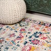 Modern Persian Boho Floral Area Rug - JONATHAN Y - 3 of 4