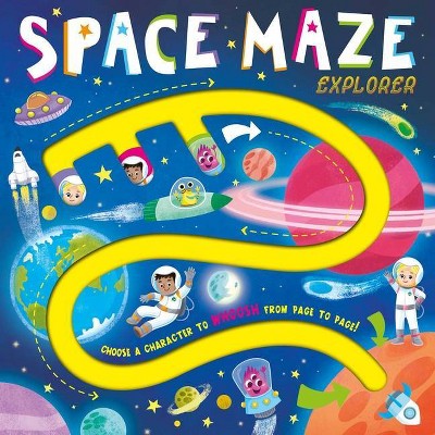 Space Maze Explorer - by  Igloobooks (Board Book)