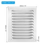 Unique Bargains Stainless Steel Screen Mesh Rust-proof Wall Ceiling Vent Cover - 2 of 4
