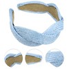 Unique Bargains Women's Fashion Straw Wide-side Headband 6.30"x2.17" 1 Pc - 3 of 4