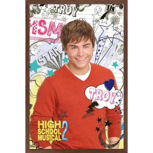 Trends International High School Musical 2 - Troy Framed Wall Poster Prints - 1 of 4