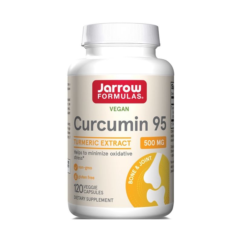 Jarrow Formulas, Inc. Vegan Curcumin 95 500 mg 120 Veg Caps, 1 of 3