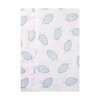Hudson Baby Cotton Flannel Burp Cloths 4-Pack, Little Sea Turtle, One Size - 3 of 4