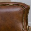 Njord Vintage Leather Club Chair: Studded, No Assembly - Christopher Knight Home - 3 of 4