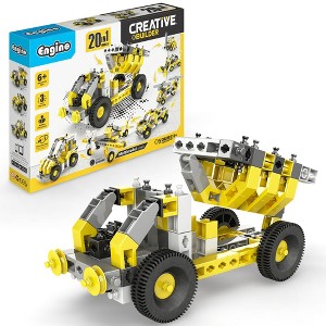 Engino: Creative Builder - 20-In-1 Multimodel Series, Toy Vehicles Brick Set - 1 of 4