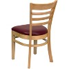 Flash Furniture Ladder Back Wooden Restaurant Chair - 3 of 4