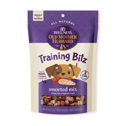 Old Mother Hubbard By Wellness Training Crunchy Dog Treat Bitz With Chicken Flavor 8oz Target