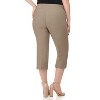 Rekucci Curvy Woman  Classic Pull-On Stretchy Straight Leg Capri - 3 of 4