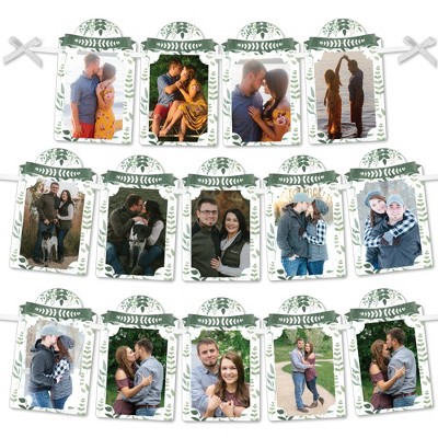 Boho Botanical - Greenery Party 4x6 Picture Display - Paper Photo