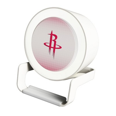 Keyscaper Houston Rockets Linen Night Light Charger and Bluetooth Speaker
