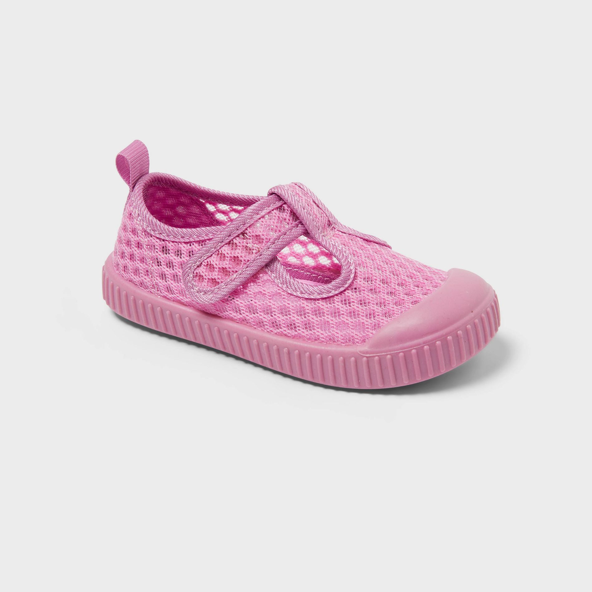 Toddler Girls' Poppy Hook and Loop Closure Mesh Sneakers - Cat & Jack™ Pink