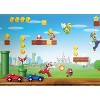 Super Mario Scene Peel & Stick Kids' Wall Border - RoomMates: Vinyl Mario Wall Decal, Multicolor, Self-Adhesive Decor - 2 of 4