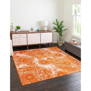 Unique Loom Sofia Grand Floral Indoor Woven Area Rug - 1 of 4