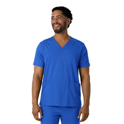 Wink Boundless Men's Multi Pocket V-Neck Scrub Top