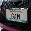 Tulane University Green Wave Logo Full Size Standard License Plate Metal Frame - 3 of 4