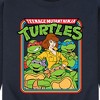 Men's - Teenage Mutant Ninja Turtles - Retro Group April Graphic Fleece Sweatshirt - 2 of 4