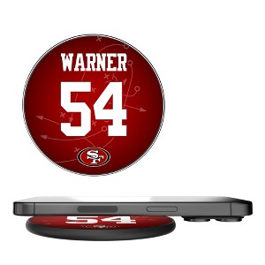 NFL San Francisco 49ers Players Game Tactic 15-Watt Wireless Charger - 1 of 4