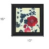 HomeRoots Japanese Blossoms Black Framed Print Wall Art - 3 of 4