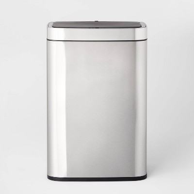 Simplehuman 6l Stainless Steel Semi-round Step Trash Can : Target