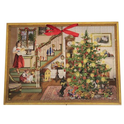 Christmas 15.0" Victorian Christmas Eve Advent Calendar  -  Advent Calendar