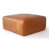Poly & Bark Sequoia Ottoman in Cognac Tan - 4 of 4